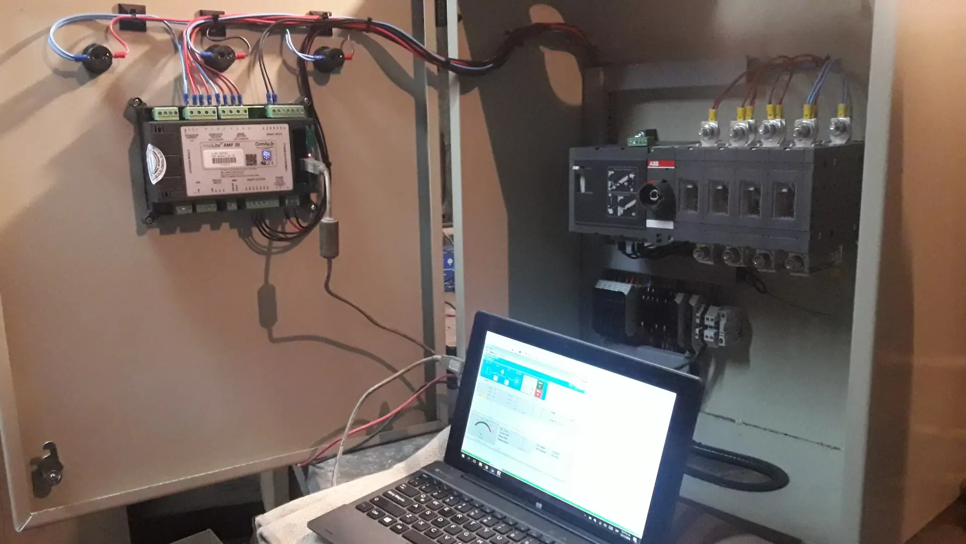 instalación de grupo electrógeno para supermercado