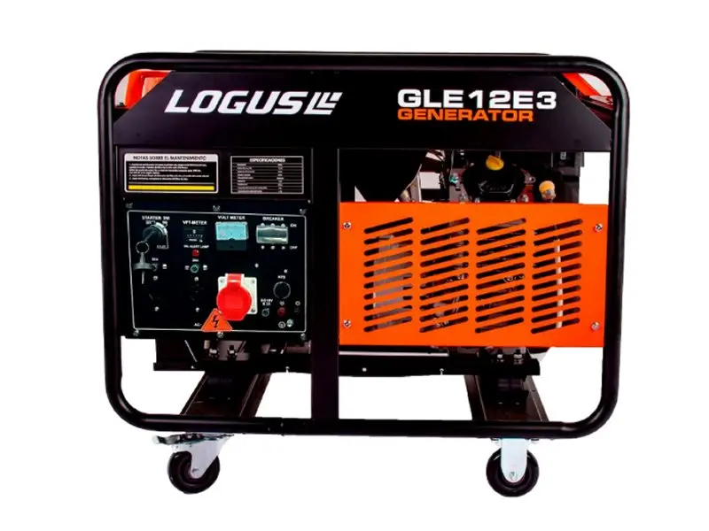 Generador eléctrico Logus nafta 10 kVA trifásico 380V