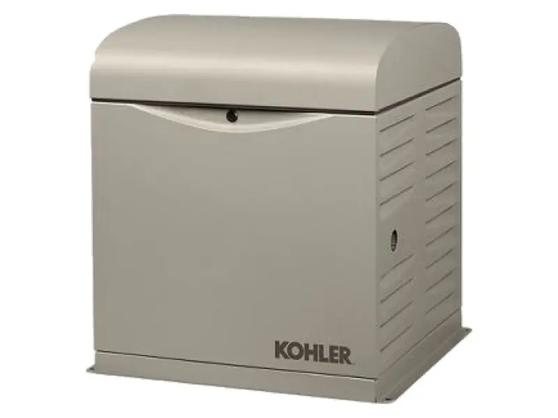 Generador eléctrico Kohler 9 kva a gas natural o glp con arranque automático