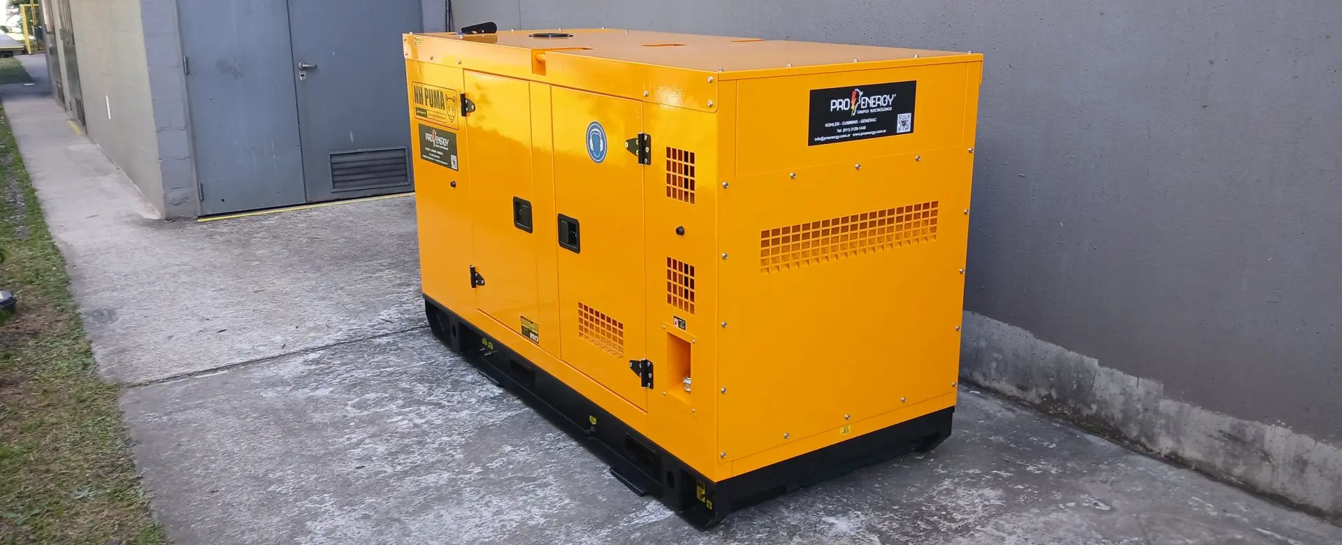Grupo electrógeno diésel Cummins de 50 kVA entregado por ProEnergy