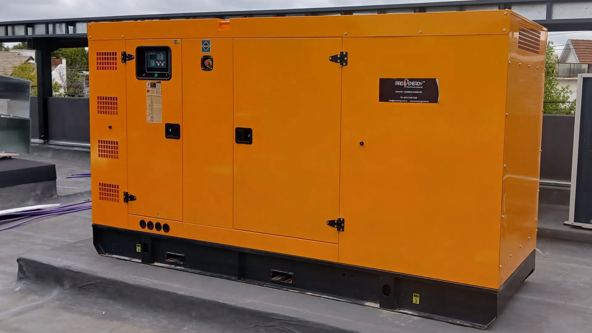 generador electrico para camaras de frio restaurante