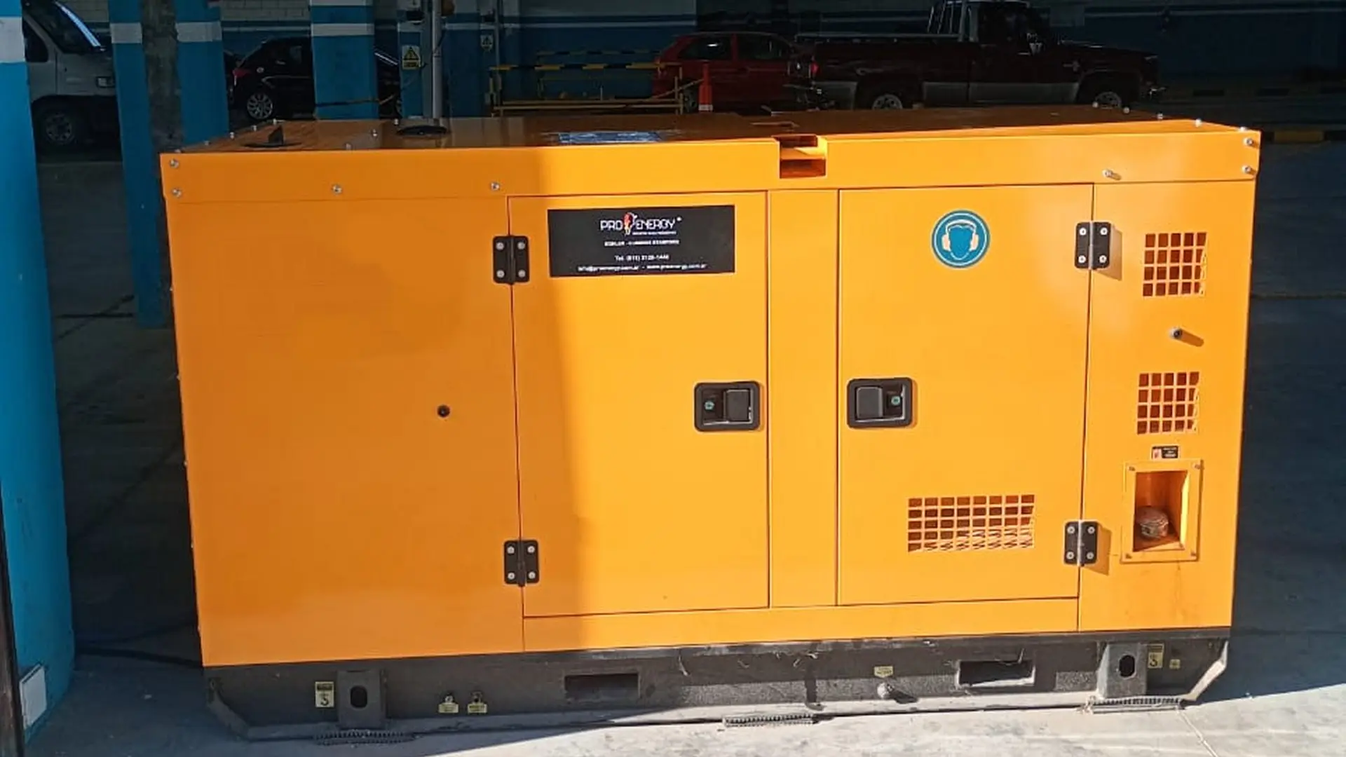 grupo electrógeno para cámaras de frío supermercado