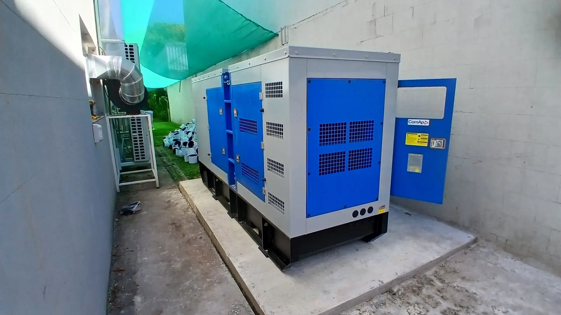 grupo electrógeno diesel para supermercado