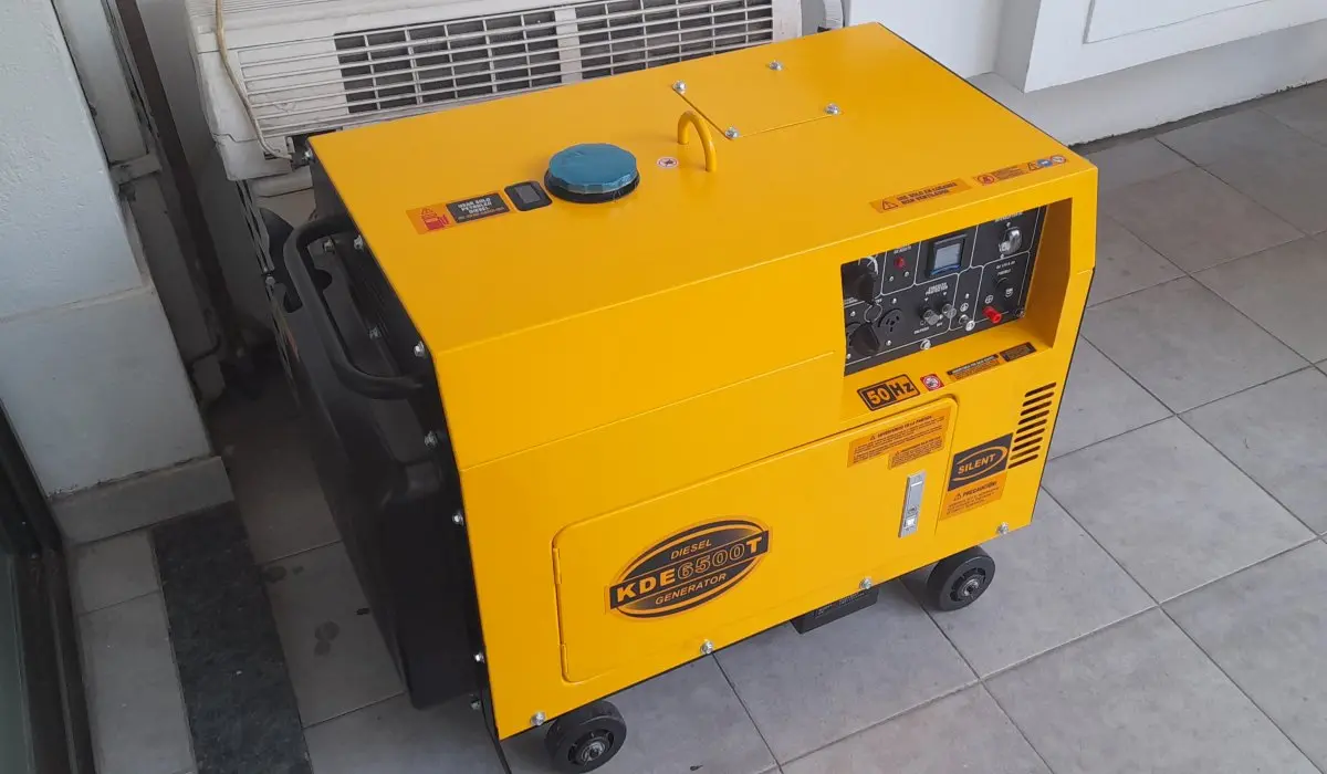 Generador Kipor diésel para comercio