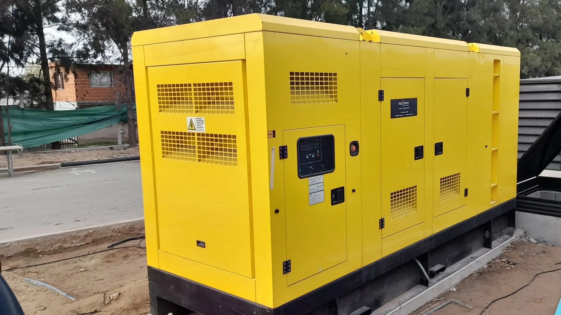 grupo electrogeno para local gastronomico