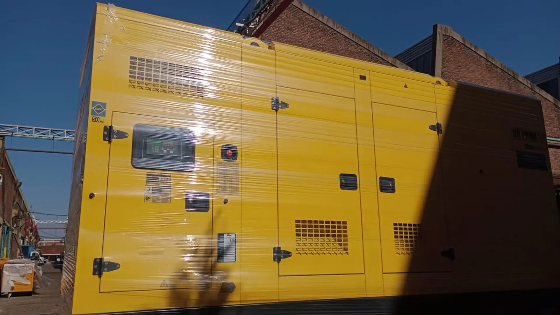 Grupo electrógeno industrial para hospital instalado por ProEnergy