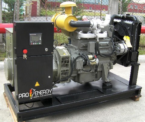 Generador eléctrico New Holland diesel de 120 Kva - GRUPOS
