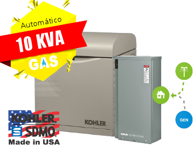 10 Kva monofásico 220 Vca 50 Hz